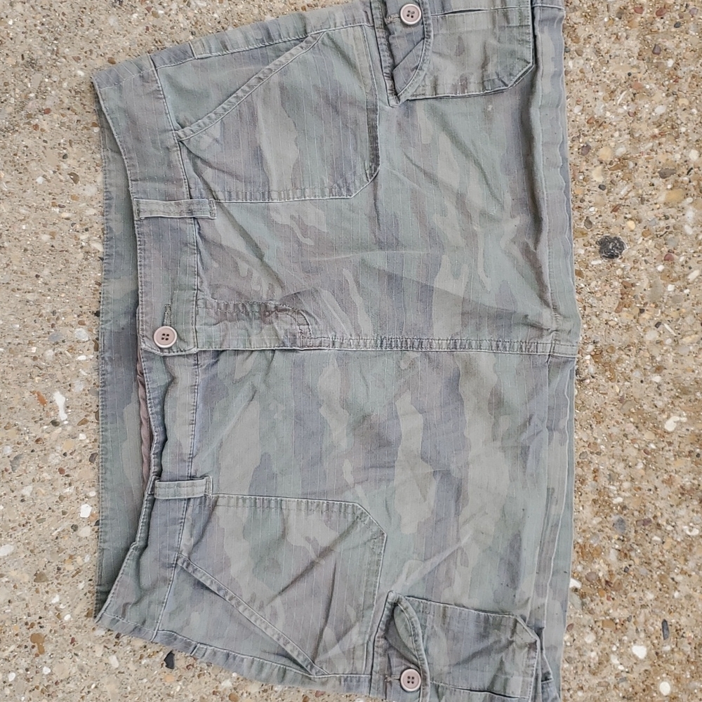 Decoded Army Camo Skirt 7 Mini Casual